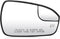 Right Passenger Side View Heated Mirror Glass for 2013 2014 2015 2016 2017 2018 2019 2020 Ford Fusion, Replace DS7Z17K707F DS7Z-17K707-F Exterior ...