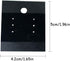 LGEGE 100 Pcs Black Earring Jewelry Display Hanging Cards Jewelry Trays Other Jewelry Accessories...