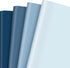 Whaline Dusty Blue Wrapping Paper - Not Roll - 4 Colors Gradient Blue Gift Wrap Paper Folded Flat Colorful DIY Craft Art Paper for Wedding Birthda...