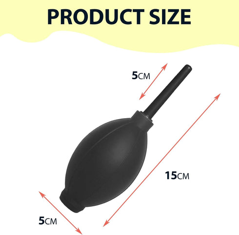 2Pack Photography Studio Dust Cleaning Rocket Air Blower - Soft Tip Silicone Bulb Blower for Camera Lens, Sensor, LCD Screen - Dust Cleaner with M...
