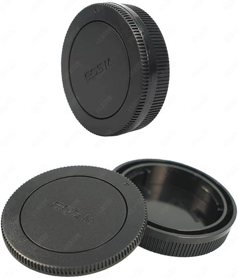 Body Cap & Rear Lens Cover for Canon EOS M50 Mark II M200 M100 M50 M6 Mark II M6 and More Canon EF-M Mount Camera and Lens......