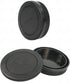 Body Cap & Rear Lens Cover for Canon EOS M50 Mark II M200 M100 M50 M6 Mark II M6 and More Canon EF-M Mount Camera and Lens......