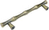 5PCS Drawer Handle 3.8-inch Hole Centers Bamboo Imitation Bronze Cabinet Pulls Furniture Hardware...