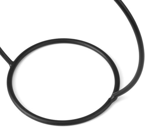 Metal Vase Frame Plants Tabletop Display Holder Black Iron Flower Vase Art Frame Plant Holder Flower Stand Indoor Cafe Table Home Decoration(D)...