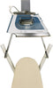 Household Essentials Over-The-Door Ironing Board Holder, Silver...