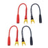 Spade Plugs to 4mm Female Banana Jack Speaker Wire, Banana Jack Female to Y Plug Fork Spades Cable for Speakers, Amplifier, Soldered Construction,...