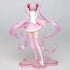 JIANYING Miku Figure Anime Figures Pink Cherry Blossoms Figure Gift Desktop Collection Ornament 7.8"...