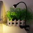LED Clip On Reading Light, Book Light, Bed Lamp, Sample Style USB LED Table Light Mini Desk Night Lamp with Clip for Home Study Reading (Warm-Blac...