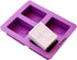Echodo 4 Cavities Rectangle Life Tree Silicone Soap Mold DIY Craft Art Cake Mold Handmade Silicone Molds for Soap Candle...