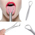 6 pcs Tongue Scraper, BOSOIRSOU Stainless Steel Tongue Cleaners Portable Tongue Brushes Breath Fresher Tool for Adults Kids Oral Care...