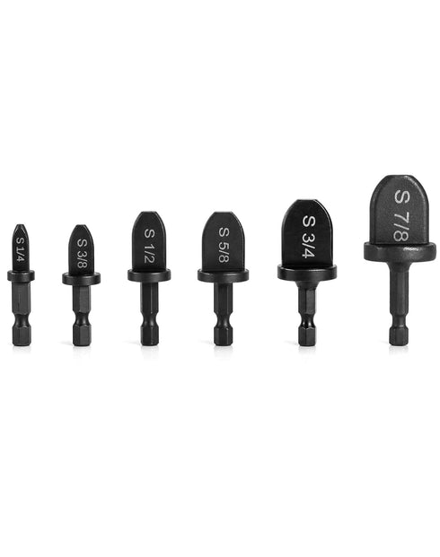QWORK HVAC Repair Kit Air Conditioner Copper Pipe Expander Expansion Tool Manual Copper Tube Expander Drill Bit Soft Copper Pipe Tool Drill Bit Co...