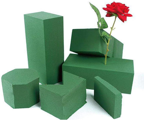 LOMIMOS 5PCS Wet Floral Foam Bricks,Florist Green Blocks Supplies for Flower Arrangement DIY Craft...