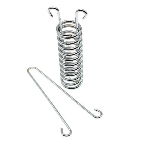 Tent Spring Buckle Swing Tension Spring Damping Spring for Outdoor Camping Dog Training for Outdoor Camping High-Strength Steel Rope Awning Fixing...