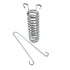 Tent Spring Buckle Swing Tension Spring Damping Spring for Outdoor Camping Dog Training for Outdoor Camping High-Strength Steel Rope Awning Fixing...