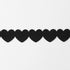 Vintage Punk Black Love Peach Heart Lace Velvet Choker Necklaces Peach Satin Short Collar Heart Leather Collette for Women Girls Lolita Jewelry...