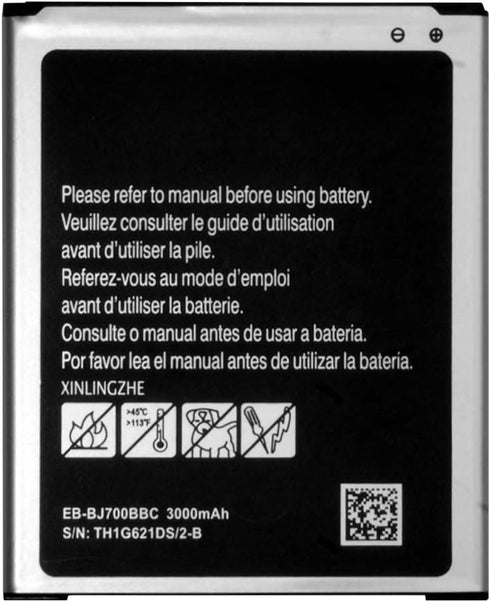 DDONG for Samsung Galaxy J7 Replacement Battery, EB-BJ700CBE Battery for Galaxy J7 J700T J700T1 SM-J700T1 SM-J700P EB-BJ700BBC EB-BJ700BBU...