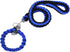 Dog Collar and Leash Set, Heavy Duty Nylon Braided Rope Strong 4 FT Dog Leash and Dog Training Collar for Small Medium Large Dogs...