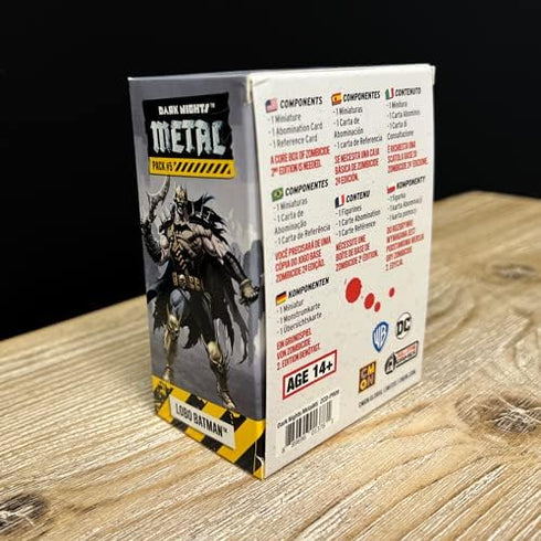 Zombicide Dark Night Metal Pack #5 - Battle The Batman Who Frags and His Terrifying Minions! Cooperative Strategy Board Game, Ages 14+, 1-6 Player...