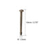 uxcell Small Tiny Hardware Nails Carbon Steel 1.5X19mm(DxL) for DIY Decorative Wooden Boxes Accessories Bronze Tone 200pcs...