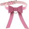 Multicolor PU Simulated Leather Silver-tone O Ring Bow Knot Adjustable Collar Choker Necklace...