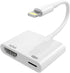 Lightning to HDMI Adapter for iPhone to TV/Projrctor/Monitor,?Apple MFi Certified? Lightning to Digital AV Adapter 1080P Sync Screen Converter for...