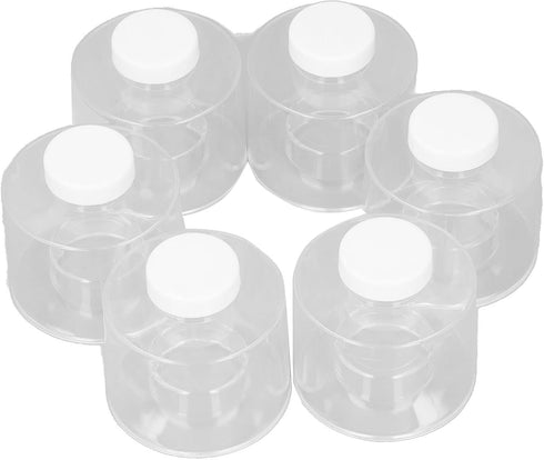 Atyhao Portable Spice Rack with Separate Covers, Transparent Spice Storage Box 6pcs Stackable Seasoning Pot for Kitchen...