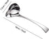 IMEEA Small Sauce Ladle with Pouring Spout 18/10 Stainless Steel Sauce Drizzle Spoon, 7inch...