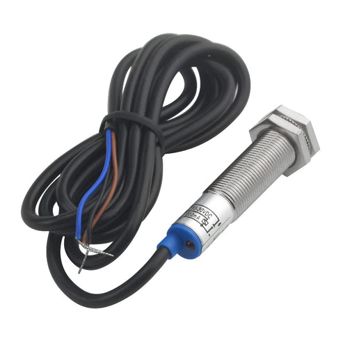 WMYCONGCONG 2 PCS M12 Sensor Inductive Proximity Sensoring Switch NPN NC(Normally Close) LJ12A3-2-Z/BX DC 10-30V 200mA...