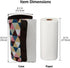 Olve Kitchen Paper Towel Holder Hanging Paper Towel Dispenser Cover for Kitchen, Camping Outdoor (Brown)...