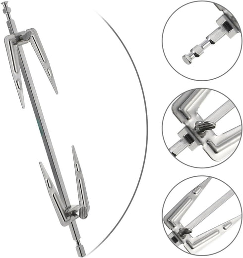 Toddmomy Air Fryer Rotisserie Forks Stainless Steel Air Fryer Fork Air Fryer Accessories Grill Forks for BBQ Home Kitchen Outdoor Camping?Silver?...