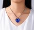 | Stunning Heart of The Ocean Necklace from Titanic Movie | Premium Alloy Silver and 1.3 x 1.38 Inches Swarovski Crystal | Definitely The Best Pre...