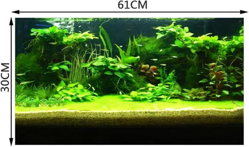 3D Prints Fish Tank Background Aquarium Underwater Backdrop Image Decor Poster for Fish Tank Wallpaper...