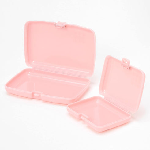 Claire's Caboodles Makeup Case Small - Duo Travel Cosmetic Purse Caboodle for Girls Organizer Storage Box Hard Cases - (Case 1-6x4x1) (Case 2-4x3x...