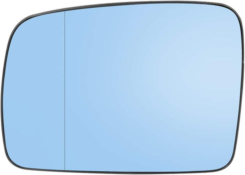 X AUTOHAUX Car Driver Left Rearview Blue Tinted Mirror Glass Heated with Backing Plate for Land for Rover LR3 2005-2009...