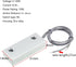 Home Security Wired Rolling Door Contact 0~100V/0.5Amp Magnetic Reed Switch MC-51 Alarm Sensor Magnetic Switch with 2 Wires for N.C. Applications...