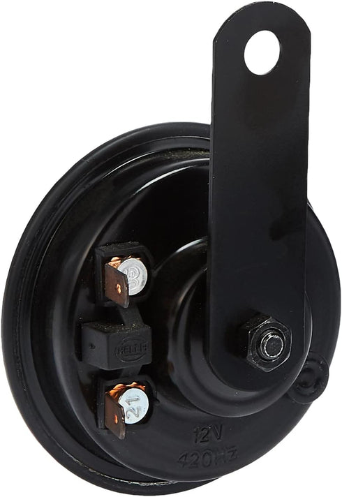 Hella 011225802 Black 77mm 12V BX Disc Horn Kit (Universal Fit)...