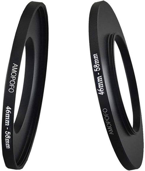 Universal 46-58mm /46mm to 58mm Step Up Ring Filter Adapter for UV,ND,CPL,Metal Step Up Ring Adapter...