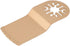 Sorand Cemented Carbide Material 3.46 x 1.3 Gold Cutting Marble Oscillating Blade, Multi-Tool Power Bit, for Professional Home Improvement Project...