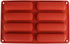 8 Cavity Long Strips Eclair Silicone Cake Pop Mold Cake Pop Maker Silicone Baking Molds Cake Handmade Baking supplies for Chocolate Cracker Bar St...