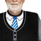 Adult Bibs for Men, Dress ‘n Dine™ Clothing Protectors for Eating, Senior Adult Bib Terry Cloth Crumb Catcher, Embroidered Design, Waterproof, Reu...