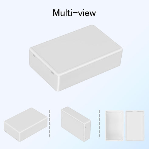 Project Box 8 Pieces Electrical Box Small Junction Box ABS Plastic Enclosure Power Electronic Case White 3.94" x 2.36" x 0.98"(100 x 60 x 25mm)...