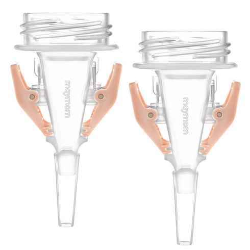 Maymom Milkbag Adapter, Widemouth 2nd Generation; Compatible with Spectra Avent Pumps; Most Milkbags inc. Lansinoh Bags;Do Not Use Microwave or St...