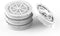 1-Year Pack Air Purifier Replacement Filter for P100, True HEPA Filter, 4 Pack...