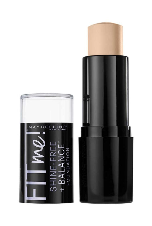 Maybelline New York Fit Me Shine-Free + Balance Stick Foundation, Classic Ivory, 0.32 oz....