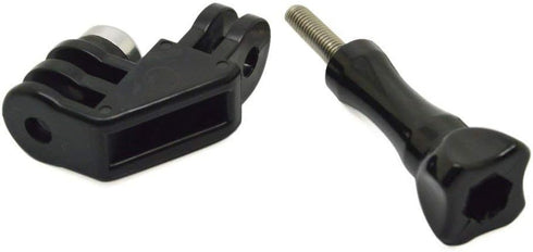 Enhanced 90 Degree Direction Adapter Elbow Mount for Gopro Hero 12/11/10/9/8/7/6/5 Black, DJI Osmo Action and Other Action Camera - Flexible Camer...