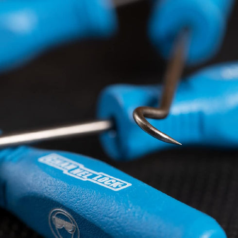 CHANNELLOCK HP-4ECP 4pc Hook & Pick Set, Made in USA, Includes 180-degree Full Hook, Straight Pick, 90-degree Pick and Complex Probe, Remove Small...