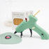 Green Sealing Wax Sticks add Glue Wax Gun, Hot Melting Glue Gun for Mini Size Green Wax Seal Sticks Low Tempreture Great Tool for DIY Wax Seals Wx...