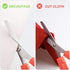 6 Pcs Loop Scissors, 5.5/8 inch, Spring Scissors Mini Training Loop Scissors for Special Needs Supplies Children Teen Adult Elderly, Adaptive Desi...