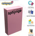 SPH2ONGE Super Absorbent Sponge and Cloths (Pink, Block Sponge)...