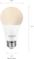 SYLVANIA Bluetooth Mesh LED Smart Light Bulb, One Touch Set Up, A19 60W Equivalent, E26, Soft White, Works with Alexa Only - 2 PK (75761)...